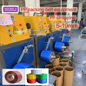PLC PP Strap Making Machine Plastic Strapping Production Line Intelligent