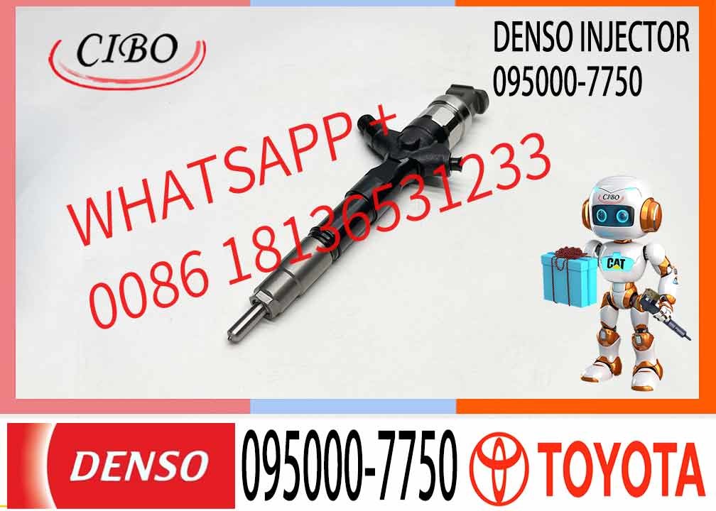 095000-7750 Fuel Injector For Toyota 23670-30300 095000-5920 095000-5520 095000-5930