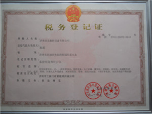 Liaocheng Nicety laser mechanical equipment Co.Ltd Certifications
