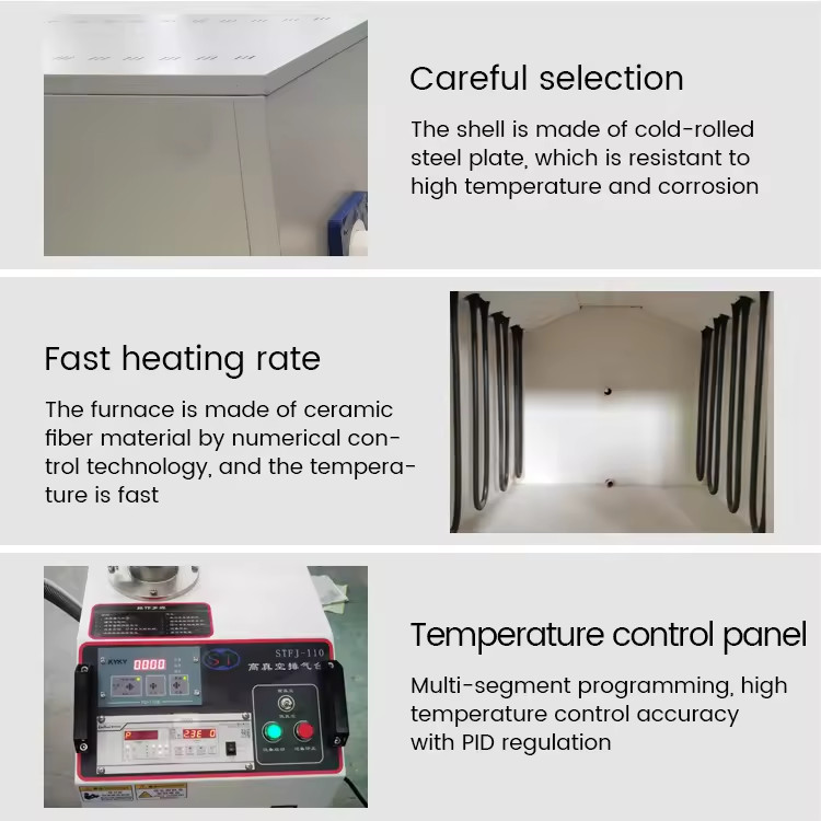 fiber board for muffle furnace chamber Lab Mini Tube Furnace Vacuum Tubular Furnace Tube
