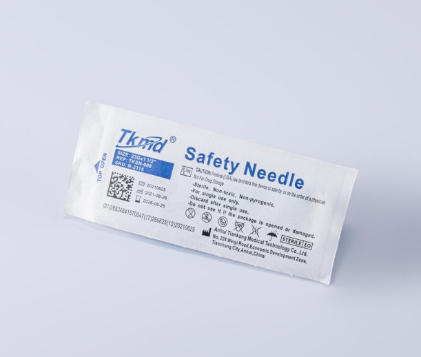 Safety Disposable 30G Hypodermic Single Lumen Needle For Injection Syringe