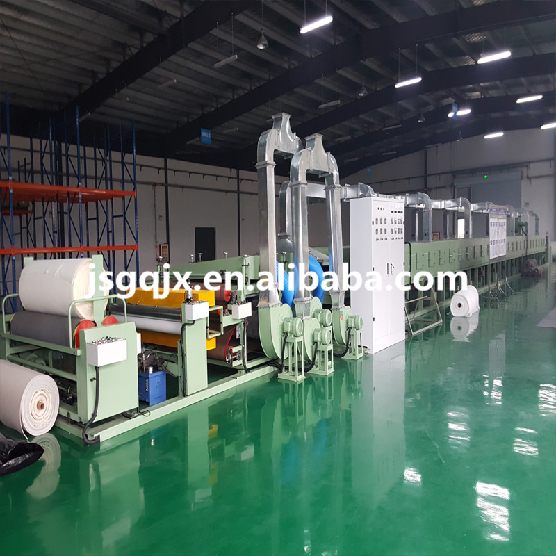 Electric Driven Leather Sponge Deodorant Machine for Flame Laminated Products