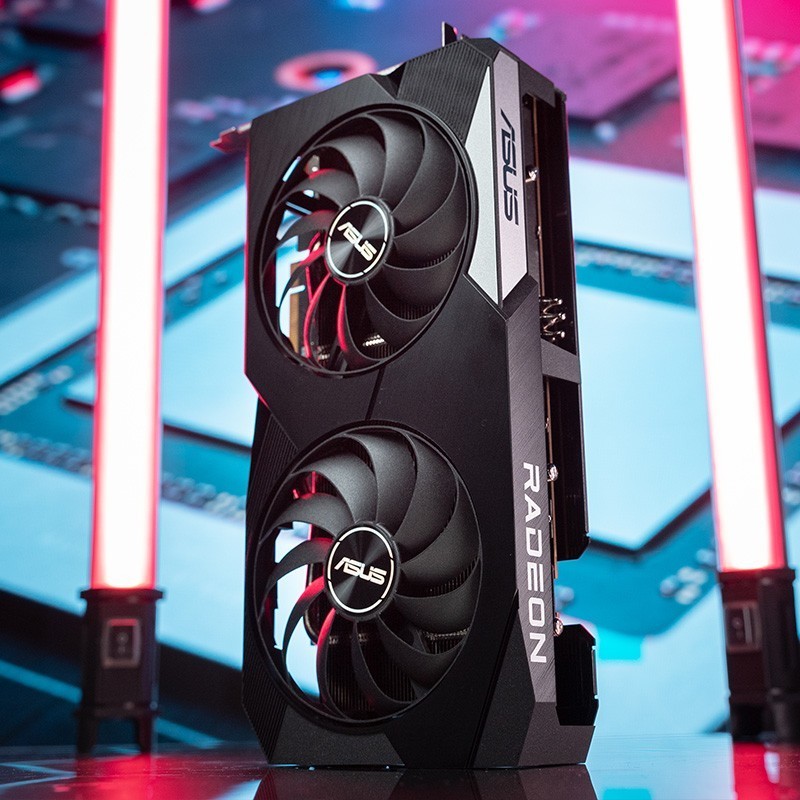 ASUS DUAL AMD RADEON RX 6600 XT O8G