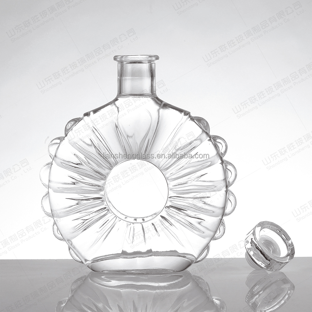 Custom Size Accepted Glass Bottles for Liquor Production Line Production