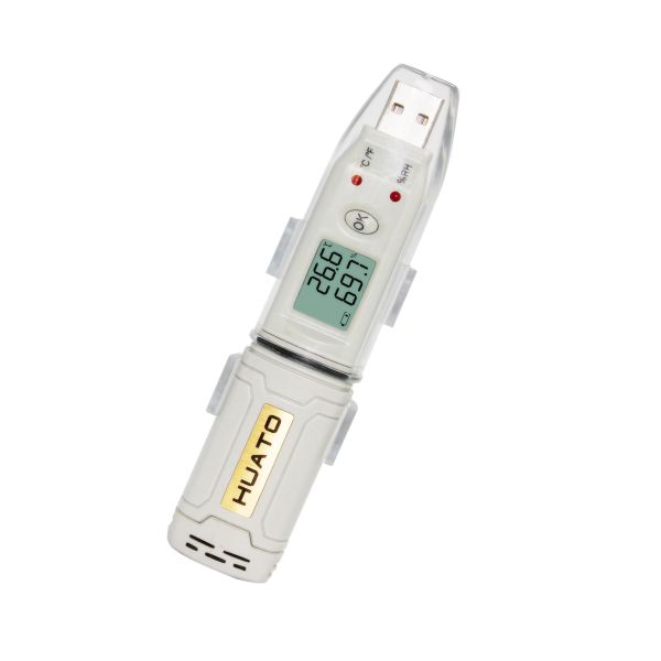 Alarm Function Micro Lite Usb Data Logger Temp And Humidity Data Logger