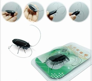 New Creative Eco-friendly Science Education Electronic Plastic Toy Solar Cockroach Toy