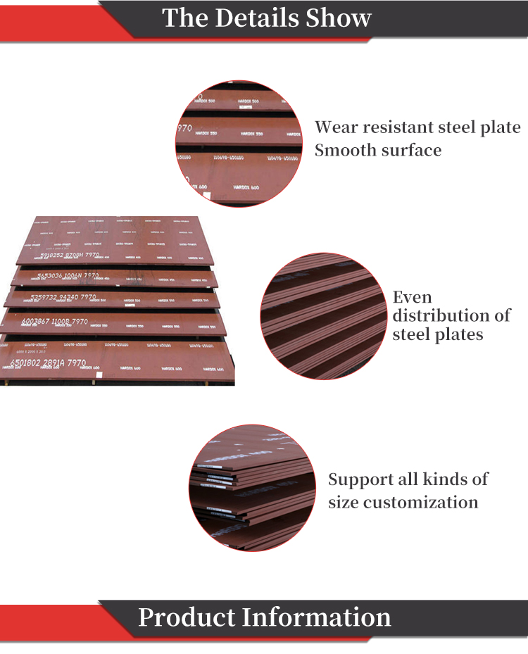 Abrex 600 AR600 Steel Plate 65HRC High Chrome Coated