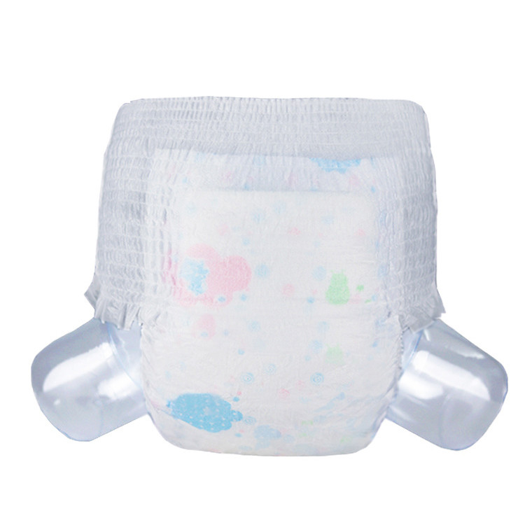Adjustable Fluff Pulp Pull Up Baby Diaper Pants