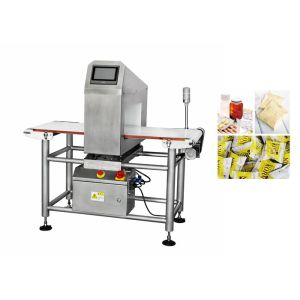 Quality Multi Frequency Food Metal Detector Machines With Timing Hopper for sale
