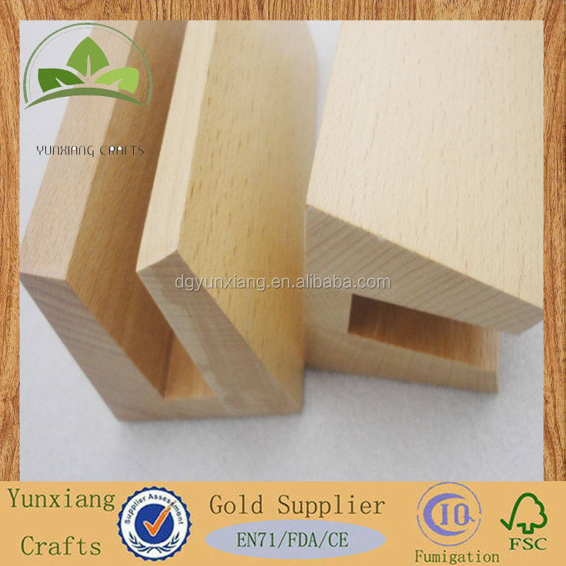 Wooden Blocks Calendar Business Card Base Wooden Craft Decoration for Home Office Desk (Natural Wood Calendar)