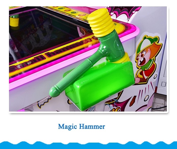 Ticket Redemption Hitting Hammer Kids Arcade Machine