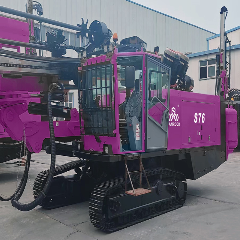 Hydraulic DTH Drilling Rig Rock Borehole Drilling Machine Crawler Mining Drilling Rig