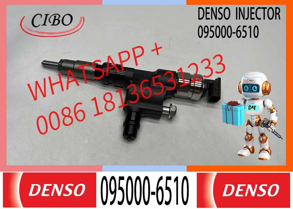 Genuine And High Quality Common Rail Fuel Injector 095000-6510 23670-E0080 23670-79015