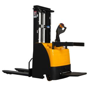 Quality 2000kg 3000mm Electric Stacker Big Capacity Forklift Power Pallet Stacker for sale