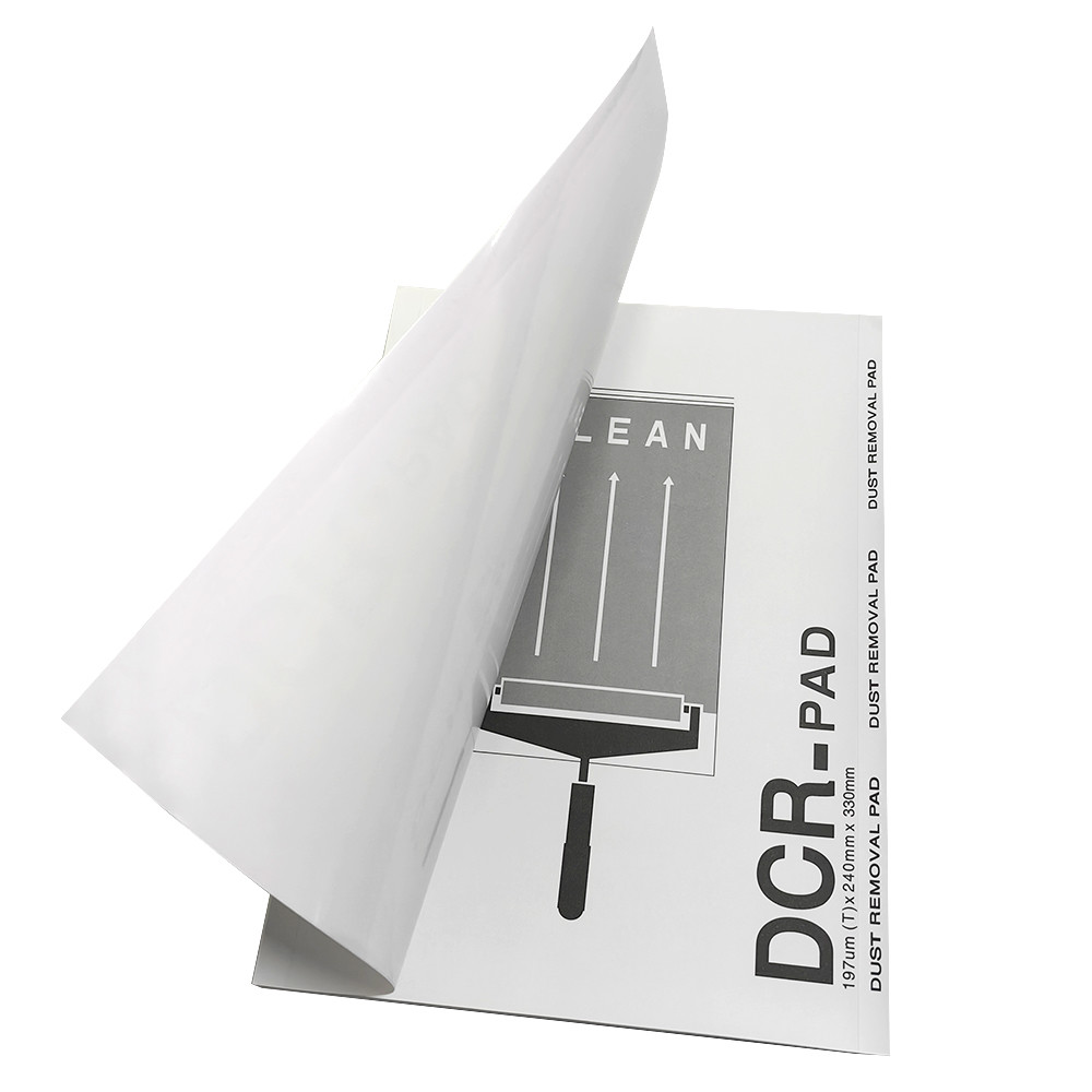 240*330mm Dust Removal Sticky Pad Safety Peelable DCR Pad