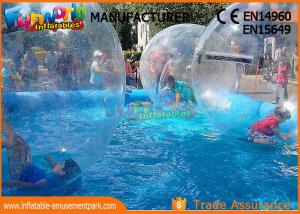 China Large Inflatable Water Pools , Inflatable Swimming Pool With Ball on sale