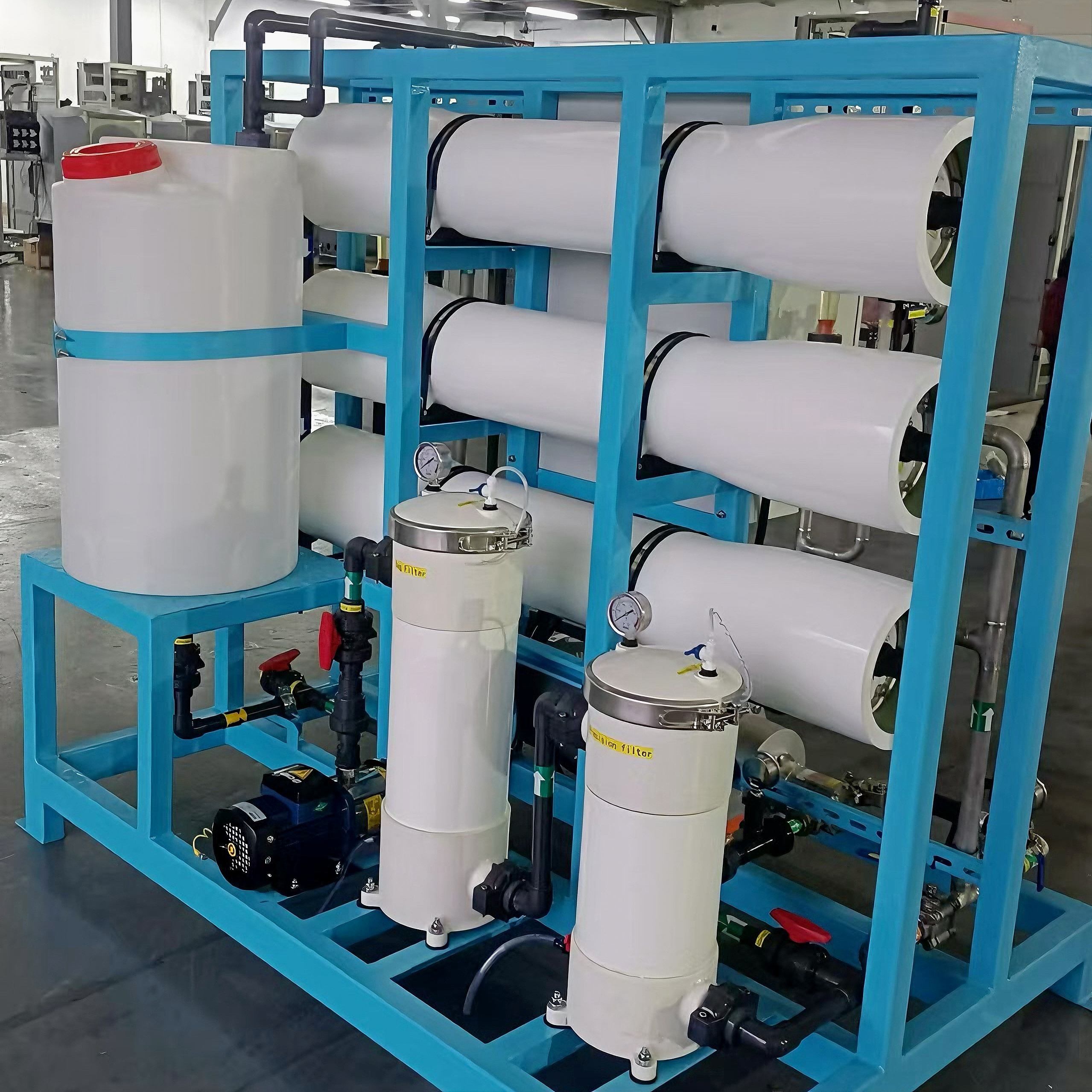 1000L/Hour Seawater Filtration Equipment Essential For Household Saltwater Desalination
