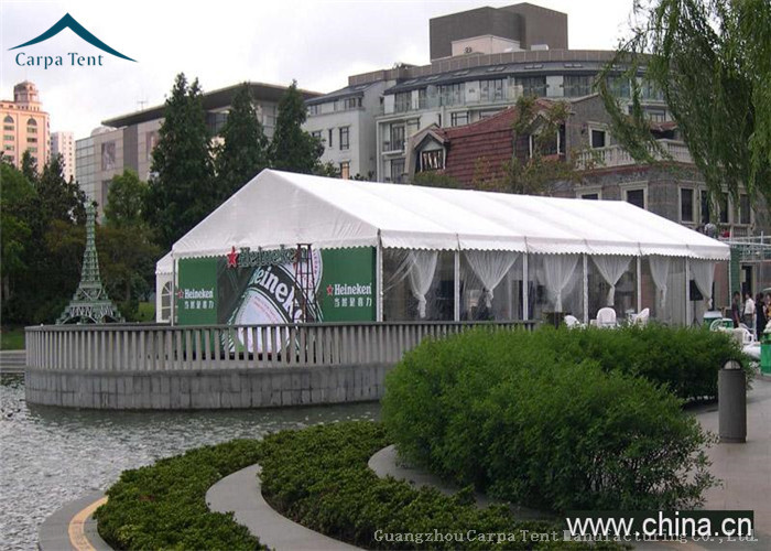 Customized Size Commeicial Outdoor Party Tents For Beer Festival Event , Aluminium Structure Tent