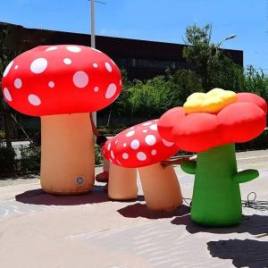 Quality LED Giant Inflatable Mushroom for sale