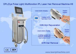 Quality DPL SHR Skin Rejuvenation Vertical 1200nm IPL Hair Removal Machines for sale