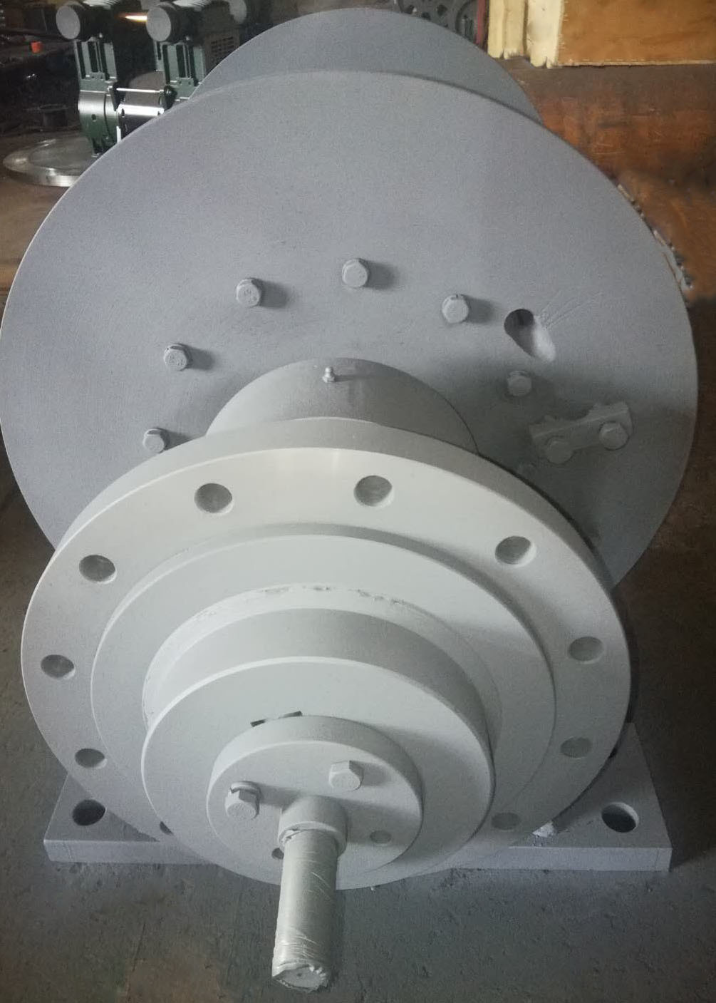 High Strength Steel Whole Winch Drum for Hoist Equipment and Towing Winch