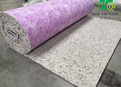 Durable Sponge Rubber Carpet Underlay , 9mm PU Underlay Hard Wearing Comfort