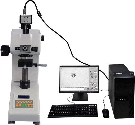 Buy Computerized Automatic Turret Micro Hardness Testing Machine with Vickers Software at wholesale prices