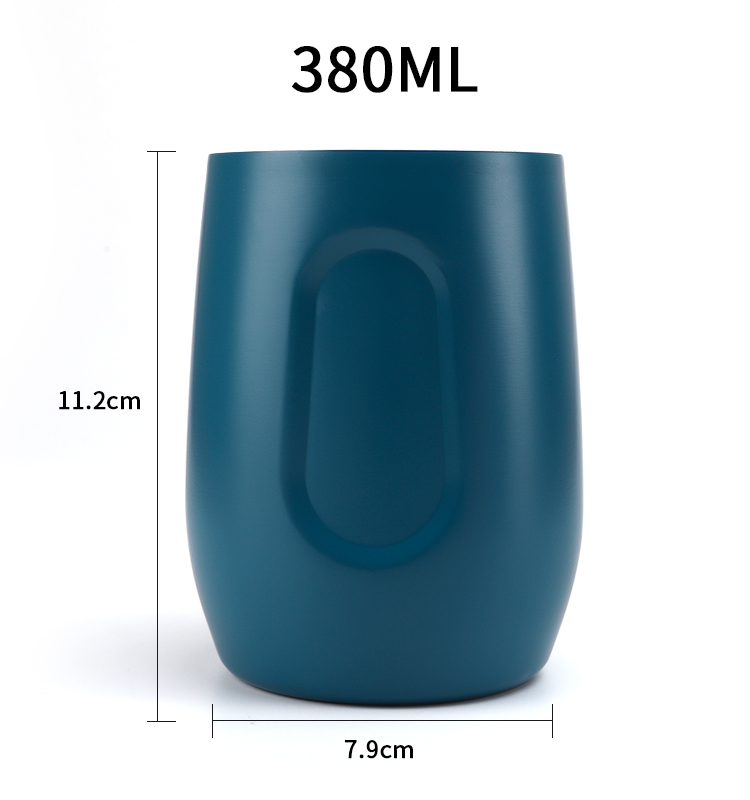Wholesale Custom 380ml Thermos Cup Insulated Tumbler Vacuum Flask Stainless Steel Coffee Mug