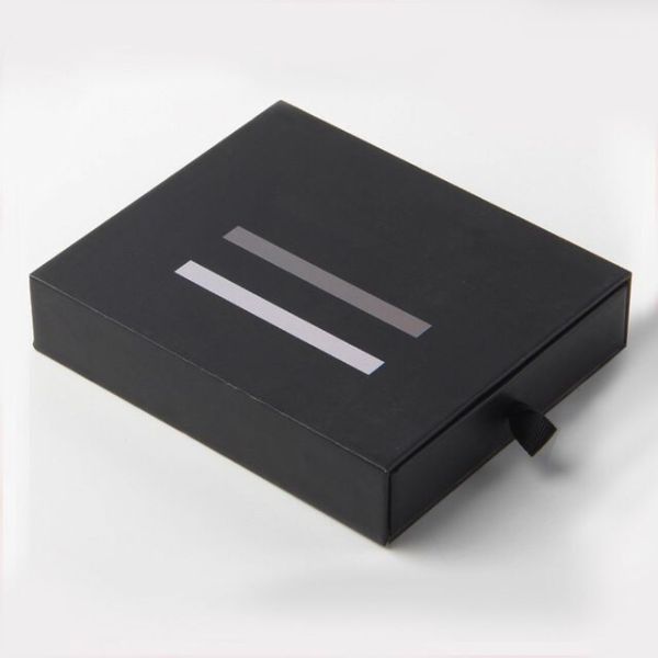 Luxury Custom Printed Logo Cardboard Paper Rigid Pull Out Sleeve Drawer Box Gift Packaging
