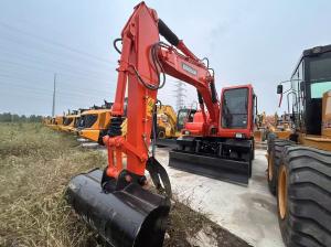 Quality Hyundai Cummins Wheeled Excavator Super High Cost Performance for sale