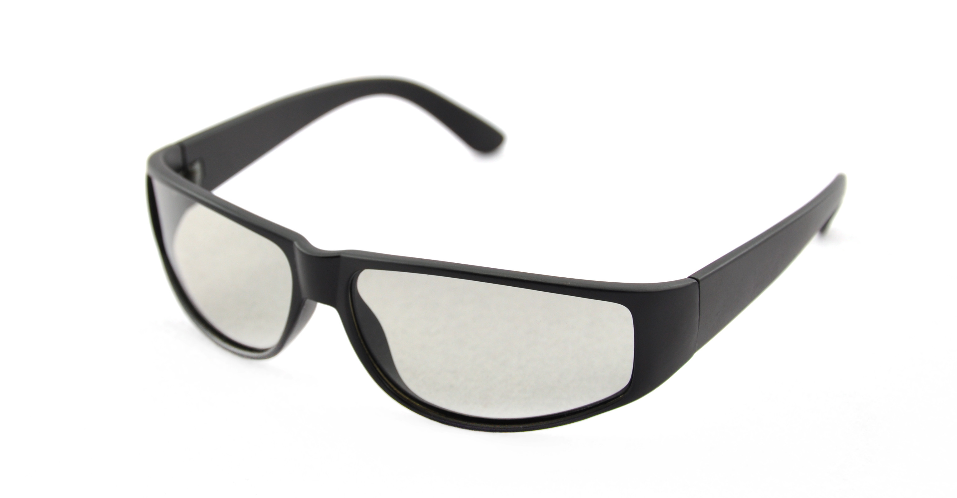 Plastic Frame Circular Polarized 3D PC Glasses For Games , Gift