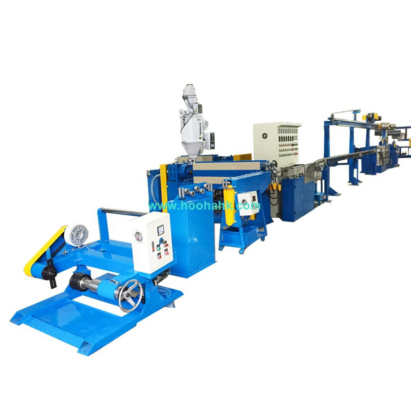 80kg/h Wire And Cable Extrusion Machine With PVC / PE Insulation