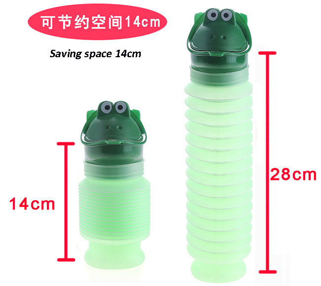 Baby Bathroom Frog Urinal Portable Toilet Training Kids Urinal For Travelling