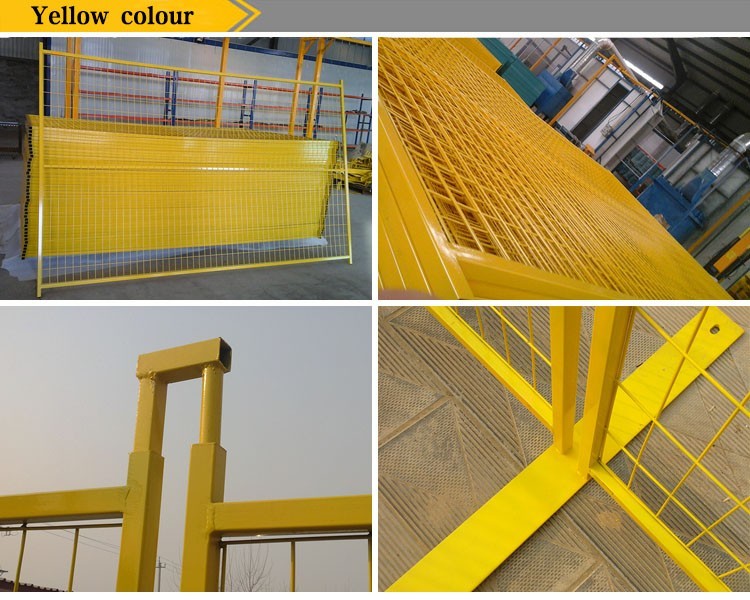 Hot sale temporary metal fence panels for Canada