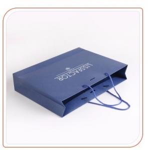 China Fashion Paper Packaging Bags With Handle, Colorful Printing Card Paper Shopping Bag on sale