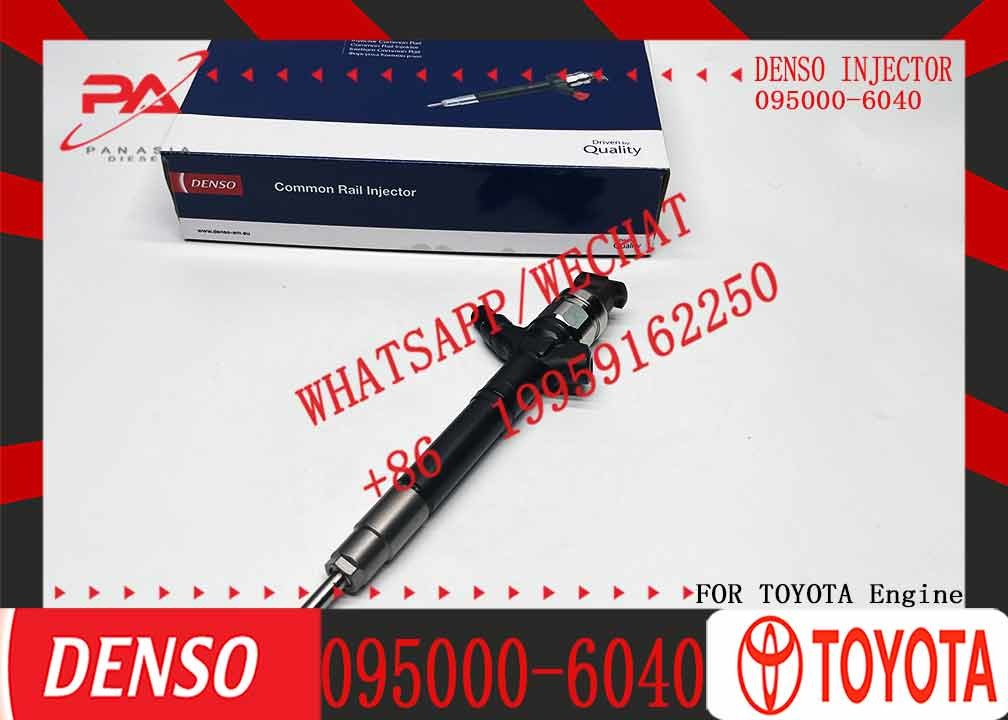 Hot Sale Common Rail Injector 0950006040 095000 6040 Diesel Fuel Injectors 095000-6040 for Toyota Corolla