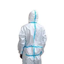 Quality Disposable Full Body Anti Dust Hazard Medical Isolation Protective Suit for sale