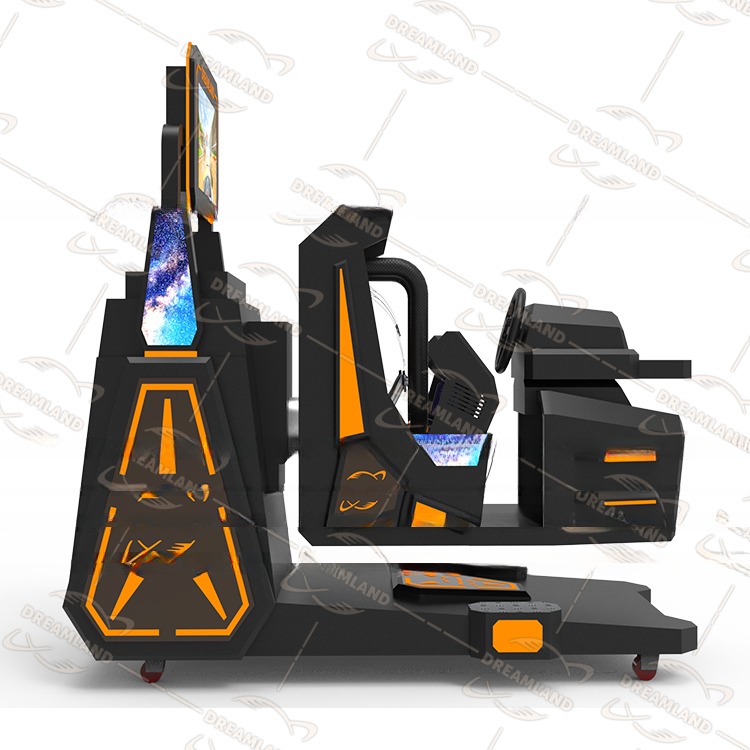 Exclusive Version 360 Degree VR Games 2 IN 1 VR Roller Coaster In Mall