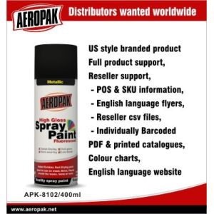 Weather Resistant Acrylic Spray Paint For Metal / Wood / Glass / Plastic