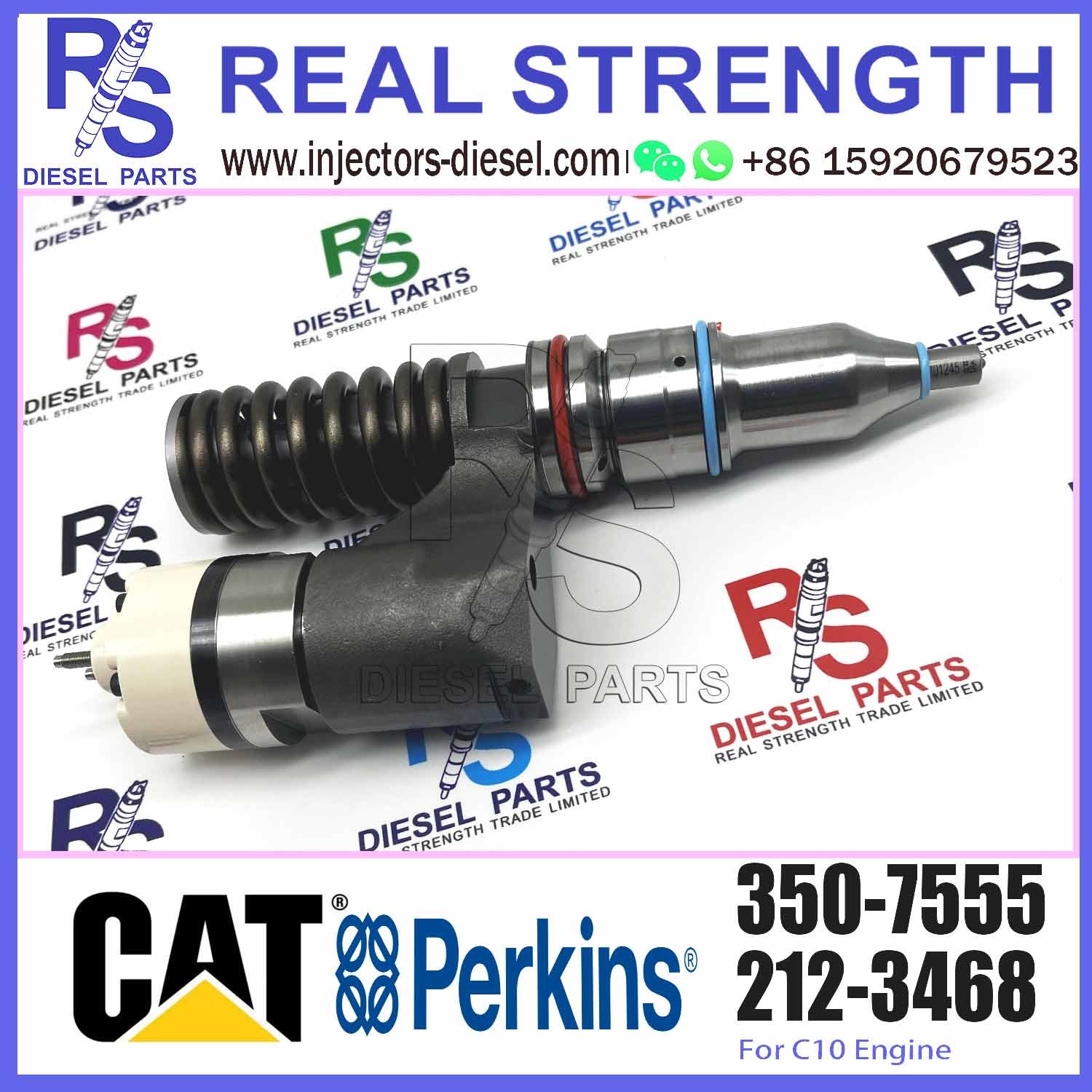 153-7923 Diesel Pump Injectors 317-5278 350-7555 229-1631 212-3468 For CAT C10 C12 Engine Fuel