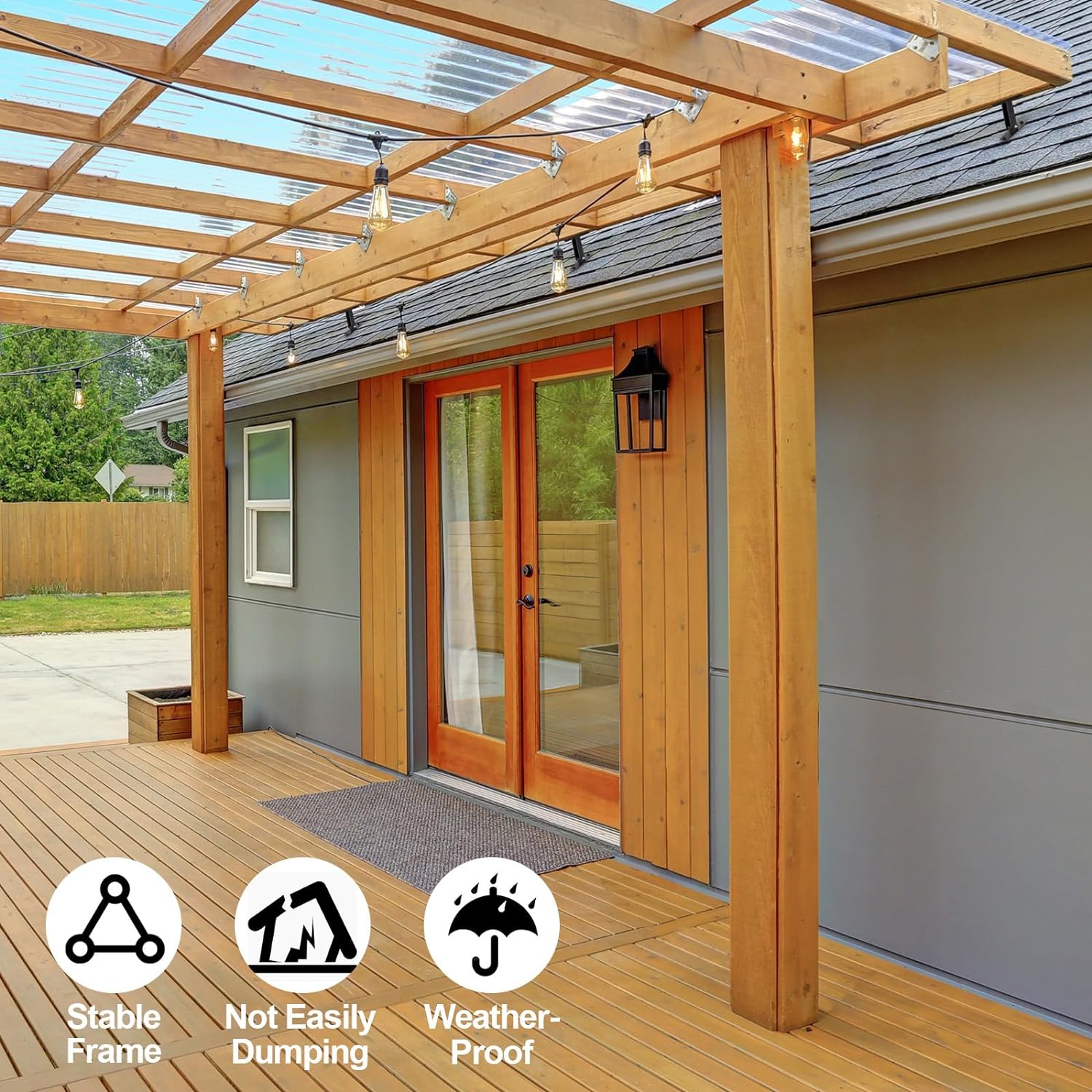 Versatile Heavy Duty Brackets Dacromet Electrophoretic Coating for Gazebo Construction