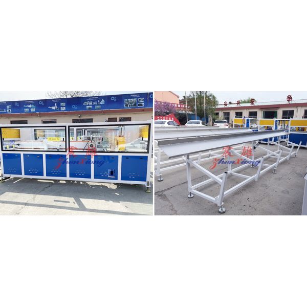 Energy Saving PVC Plastic Profile Production Line WPC Profile Making Machine 25kw