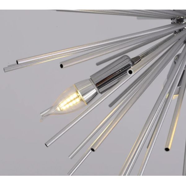 Hedgehog Ball Chandelier American Living Room Dining Room Sunburst Starburst Chandelier （WH-AP-656）
