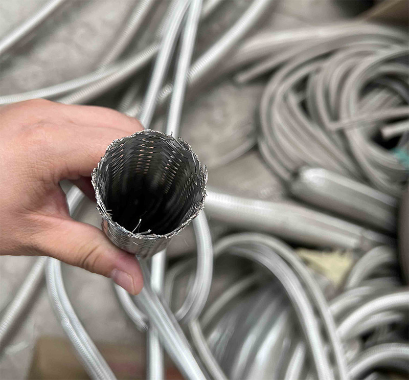 AISI 304 Metal Hose Reel Adapter Attachments Braided Corrugated