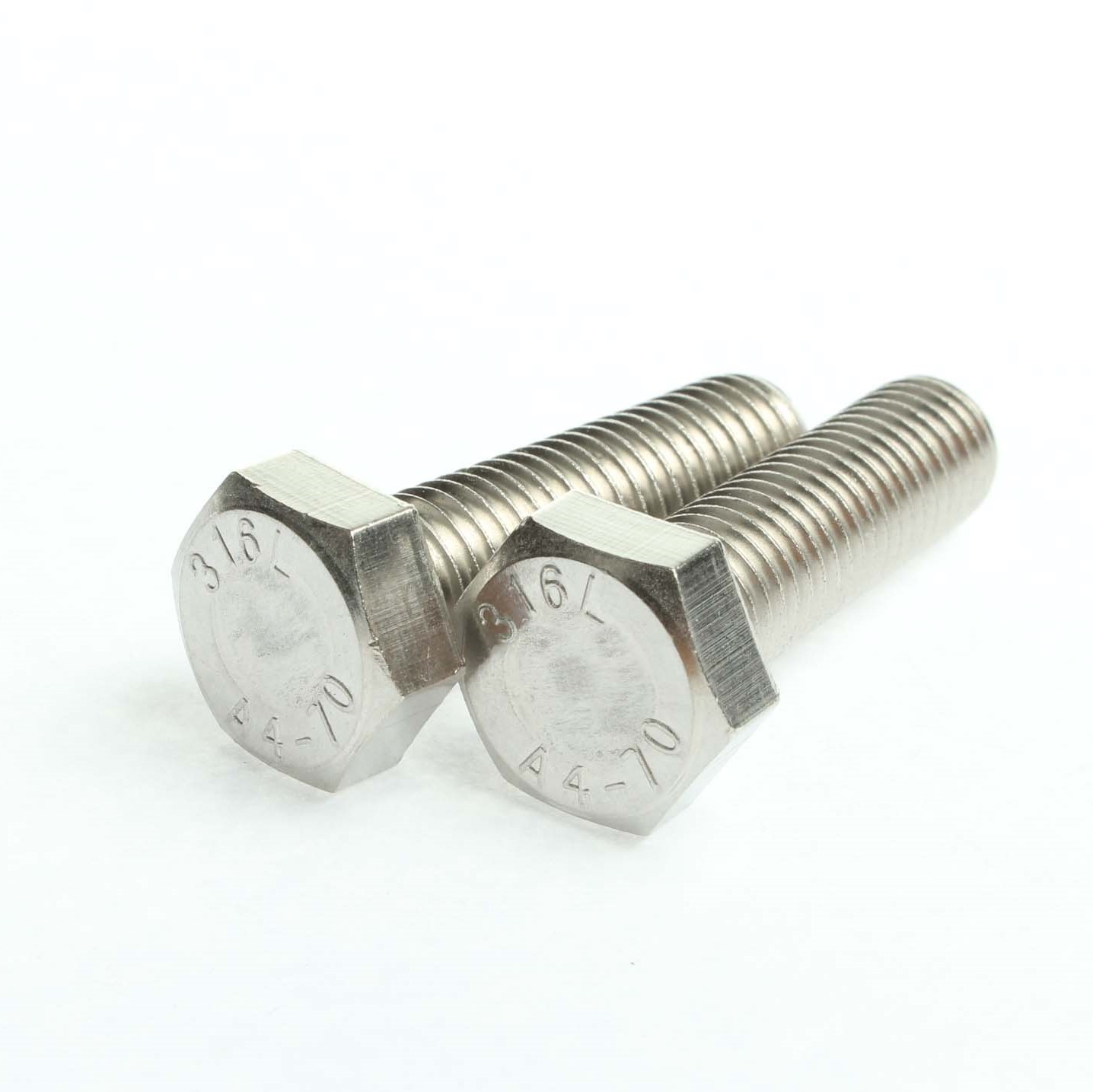 M10 Hex Head Bolt Nut SS304 SS316 M6 - M20 Hot Dip Galvanized Hex Bolt And Nut