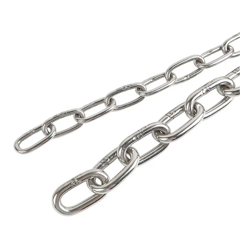 8mm Blacken Finished 316 Stainless Steel Boats Anchor Chain Standard DIN766 for Ship