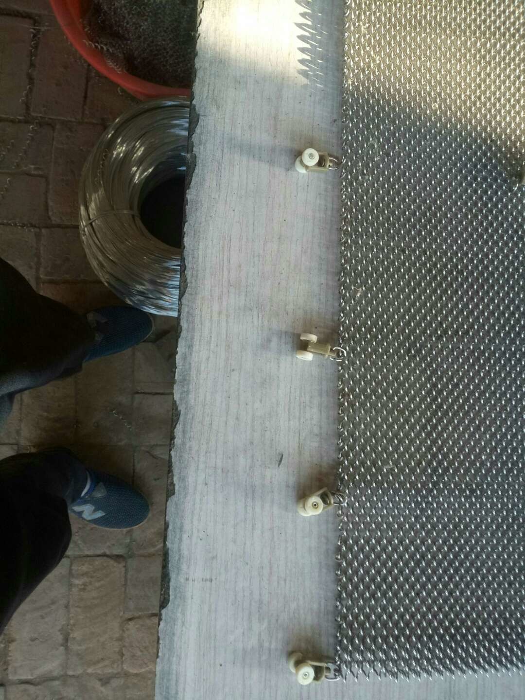 Stainless Steel Chain Fly Screens / Chain Door Curtain