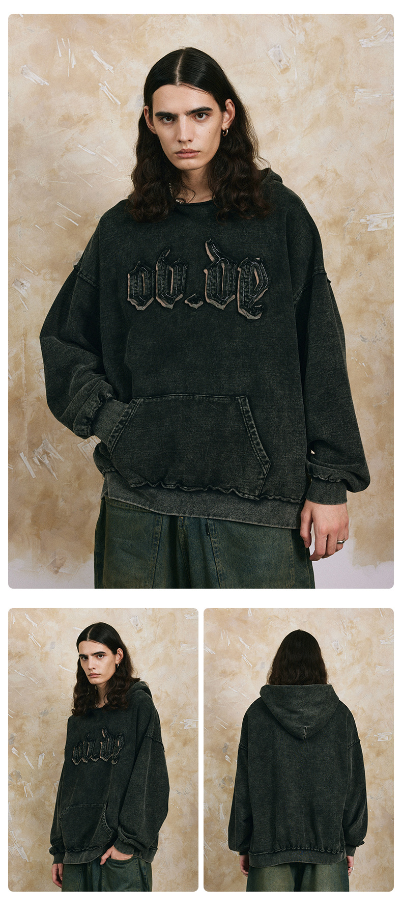 Warm Hoodies For Winter Women'S With Drop Shoulder Vintage Double Layer Design S-6XL