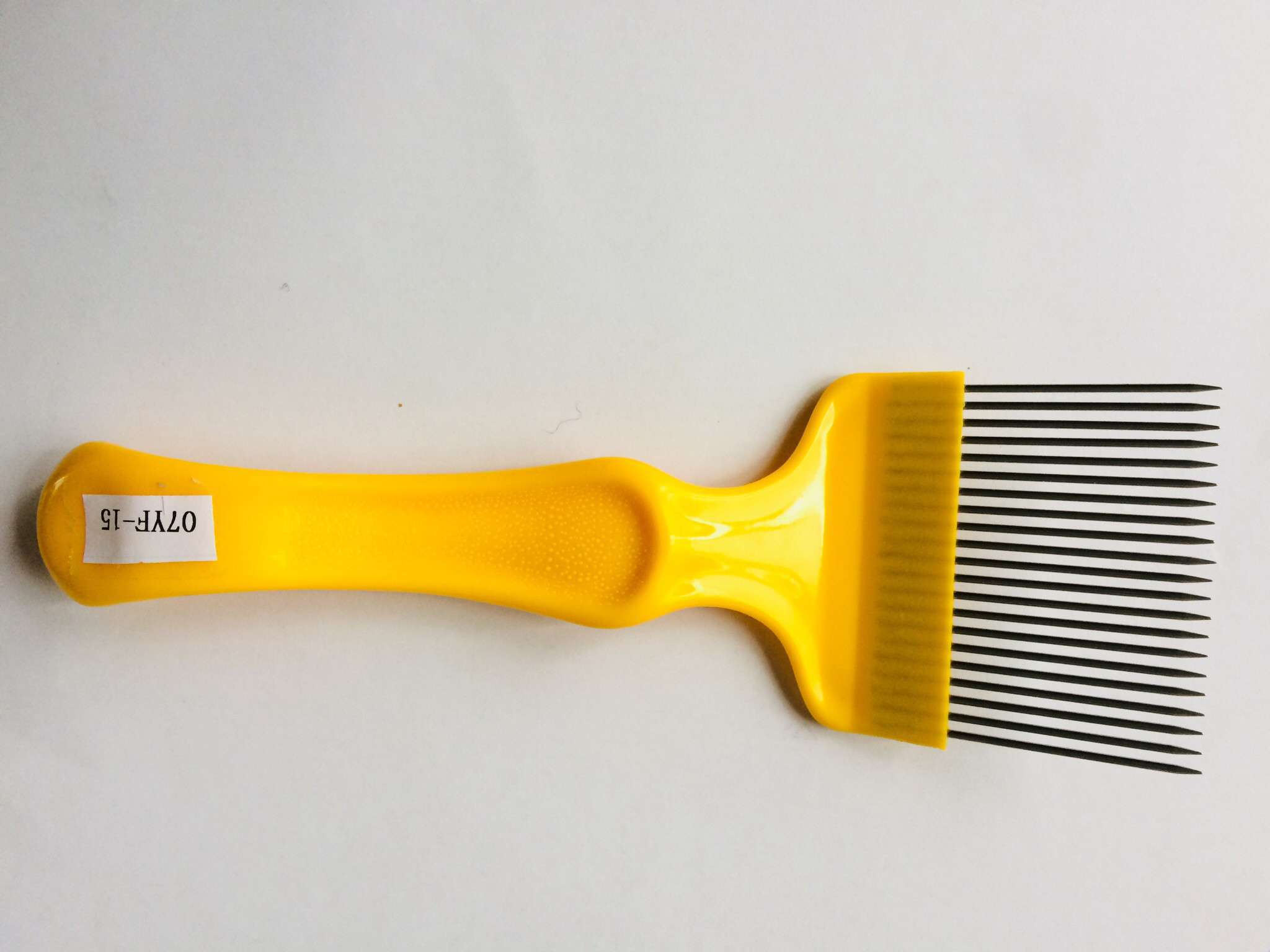 19 Needles Uncapping Tool Stainless Steel Uncapping Fork Plastic Handle