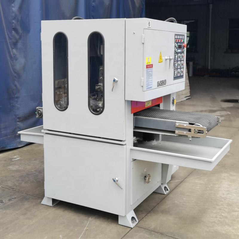 Plane grinding and polishing machine automatic metal sheet sanding machine deburring and rust removal machine stainless steel